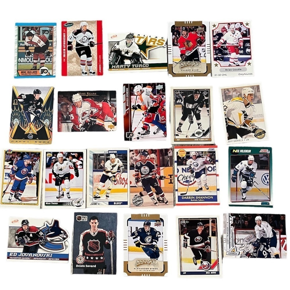 NHL 1989-2015 21 Hockey Cards Variety